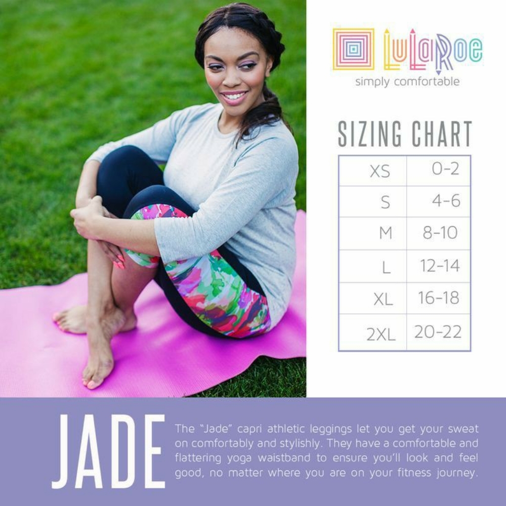 Lularoe 2X Jade athletic moisture-wicking legging - Picture 10 of 10
